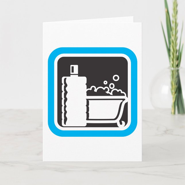 Bubble Bath Icon Relaxing Bathroom Spa Karte (Von Creator hochgeladen)