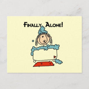 Bubble Bath Tshirts und Geschenke Postkarte