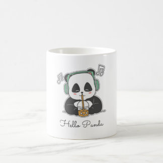 Bubble Beats Panda Kaffeetasse