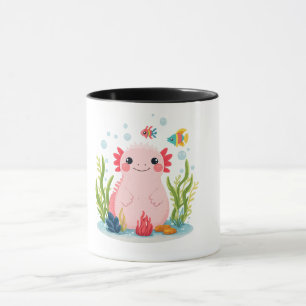 Bubble Buddy Axolotl Tasse