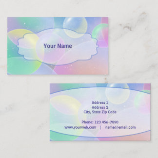 Bubble - Business Cards Visitenkarte