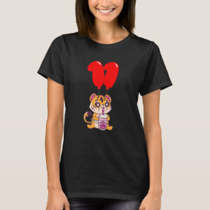 Bubble Ea Iger 11H Geburtstag Kinder Ballon Party T-Shirt