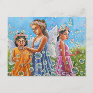 Bubble Fairies Postkarte