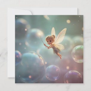 Bubble Fairy Einladung
