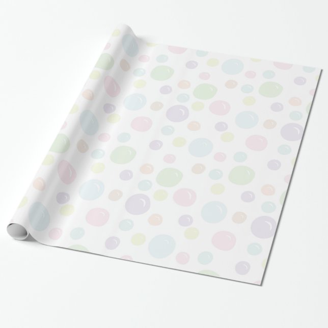 Bubble Fun Wrapping Paper Geschenkpapier (Ungerollt)