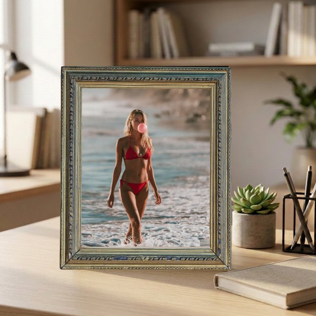 Bubble Gum Beach Babe Küsten Sommer Wandkunst  Poster (Von Creator hochgeladen)