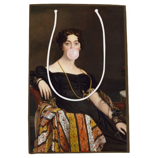 Bubble gum Diva Madame Ponselle Mittlere Geschenktüte (Vorderseite)