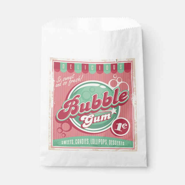 Bubble Gum Fvor Bag Geschenktütchen (Vorderseite)