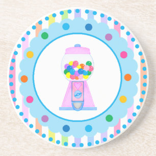 Bubble Gum Party von Bella Bella Studios Getränkeuntersetzer