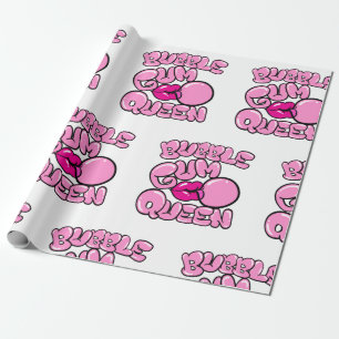 Bubble Gum Queen Bubblegum Geschenkpapier