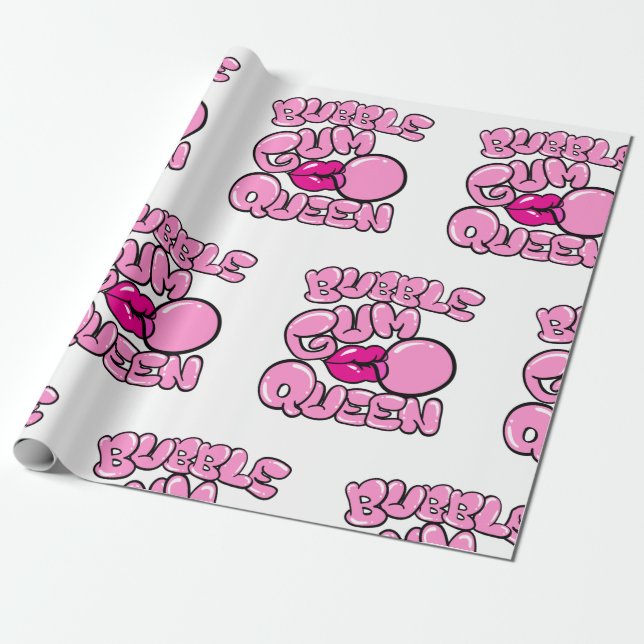 Bubble Gum Queen Bubblegum Geschenkpapier (Ungerollt)