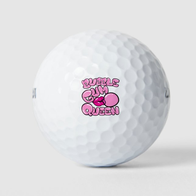 Bubble Gum Queen Bubblegum Golfball (Vorderseite)