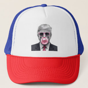 Bubble Gum Trump Donald Trump 2024 Wähle Trump  Truckerkappe