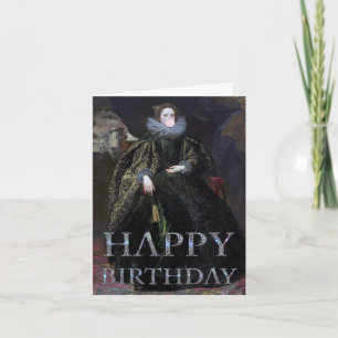 Bubble Gummi Diva Marchesa Glücklicher Geburtstag Karte