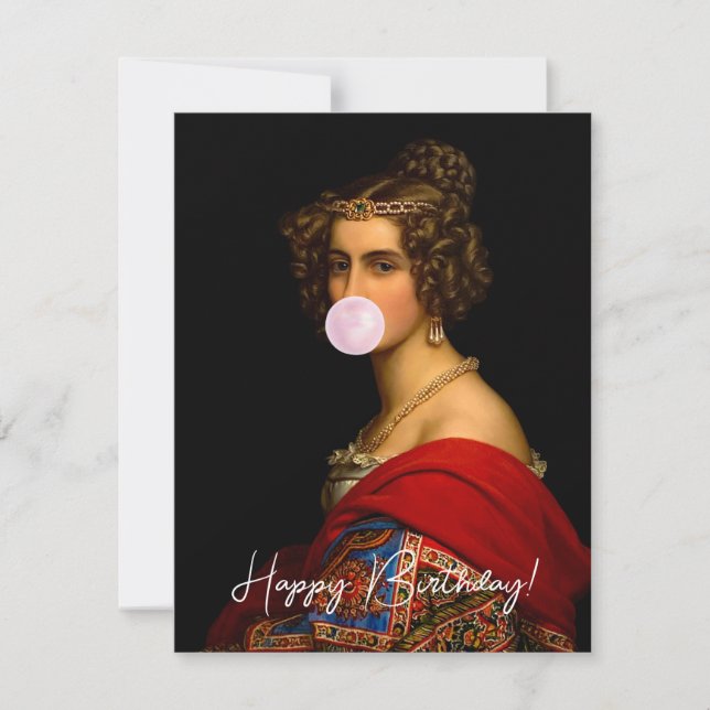 Bubble Kaugummi Diva Bayerische Schönheit (Vorderseite)