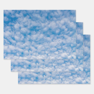 Bubble Mammatus Wolken Blue Sky Nature Fotografy Geschenkpapier Set
