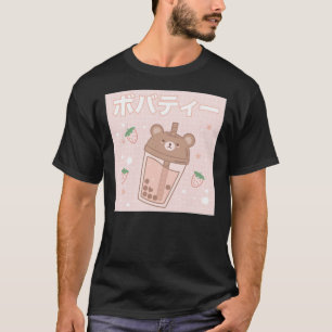 Bubble Milk Tee Boba Niedlicher Bär Kawaii Ästheti