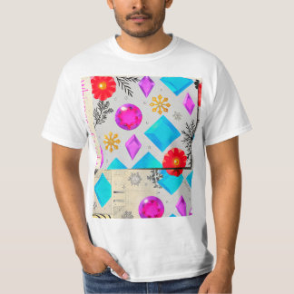 Bubble Pattern Pop T-Shirt – Fröhliches abstraktes
