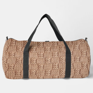 Bubble Strick Stitch Pattern von Shirley Taylor Duffle Bag