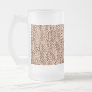 Bubble Strick Stitch Pattern von Shirley Taylor Mattglas Bierglas