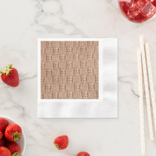 Bubble Strick Stitch Pattern von Shirley Taylor Serviette