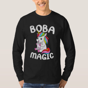 Bubble Tea Boba Magie Baby Einhorn Bubble Getränk T-Shirt