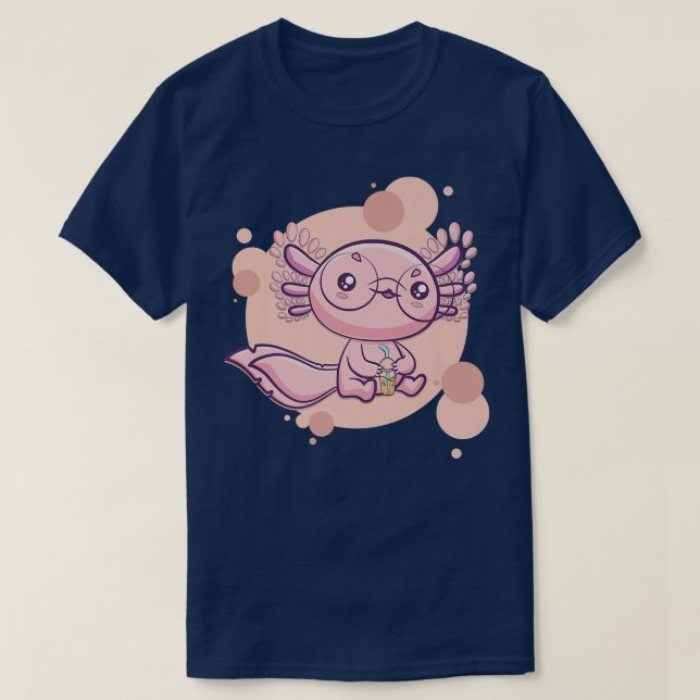 Bubble Tee Aolotl Boba Niedlich Kawaii Anime Paste (Design vorne)