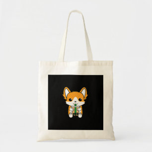 Bubble Tee Boba Corgi Premium Tragetasche