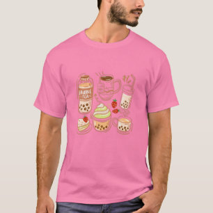 Bubble Tee Boba Erdbeere Milch Kawaii Niedlich Vap
