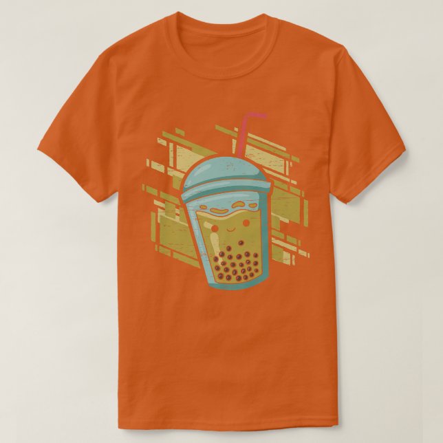 Bubble Tee Bobby Niedlich japanische Milch Matcha  (Design vorne)