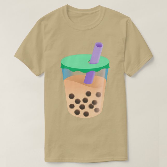 Bubble Tee-Geschenk für Bubble Tee-Liebhaber T-Shirt (Design vorne)