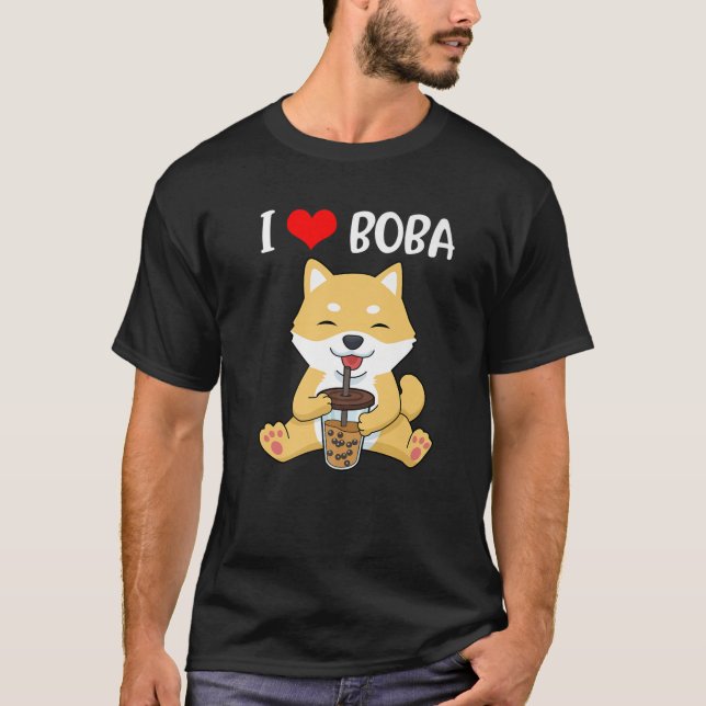 Bubble Tee Geschenk Mädchen Shiba Inu Geschenke Fr (Vorderseite)
