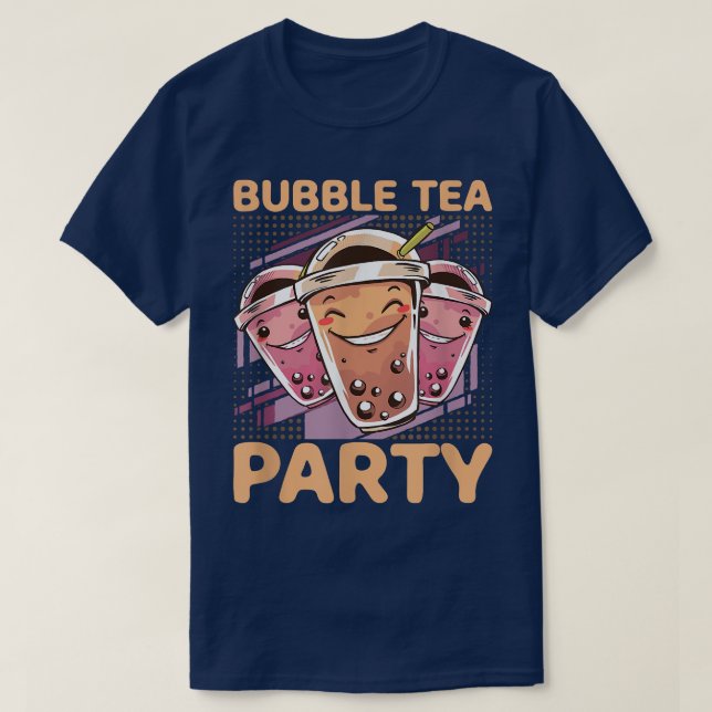 Bubble Tee Party Funny Boba Tea Kawaii (Design vorne)