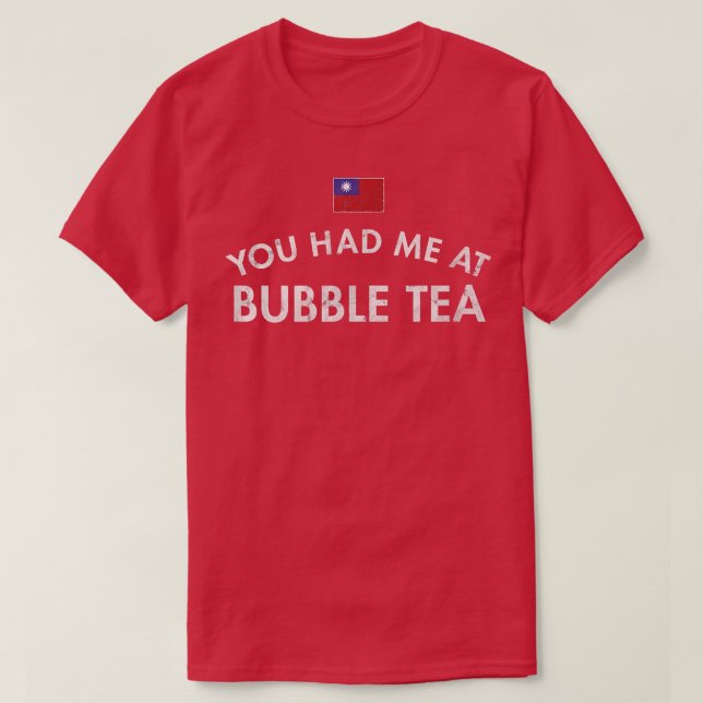 Bubble Tee Pearl Milk Tapioca Boba Chinesisch Taiw (Design vorne)