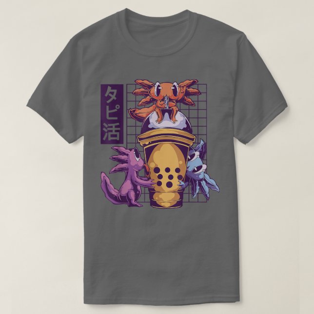 Bubble Tee und Axolotls Axolotl Drink (Design vorne)