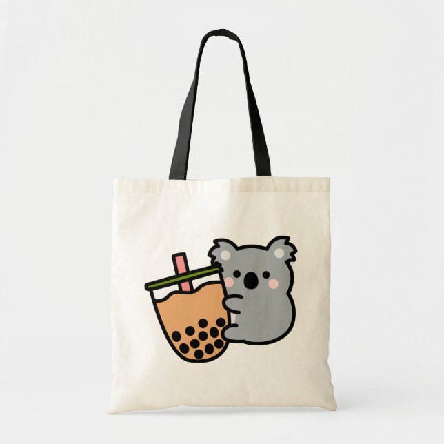 Bubble Tee und Koala Bear Tragetasche (Vorne)