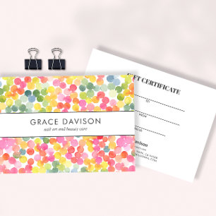 Bubble Tee Wasserfarbe Regenbogen Kreis Pink Grün