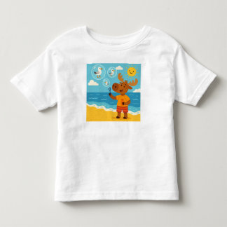 Bubble Trouble – Lustige Elch-Blase Kleinkind T-shirt