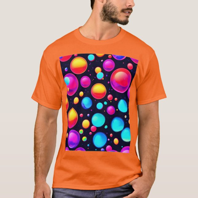 Bubbled Bliss Art T-Shirt (Vorderseite)