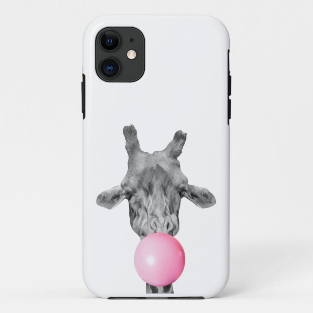 Bubblegiraffe Case-Mate iPhone Hülle (Rückseite)