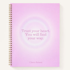 Bubblegum Aura Message Notebook Notizbuch