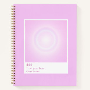 Bubblegum Aura Swatch Engel Zahlen Notizbuch
