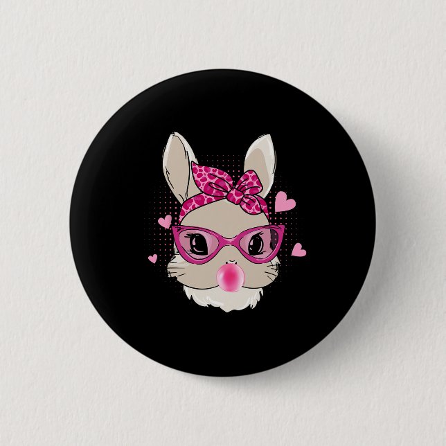 Bubblegum Bandana Gles Women Button (Vorderseite)
