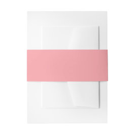 Bubblegum Blush Hochzeit  Einladungsbanderole