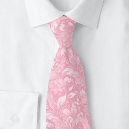 Bubblegum Botanical Batik Krawatte