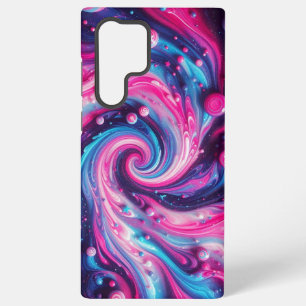 Bubblegum Galaxy - Kosmische Drehung Samsung Galaxy Hülle