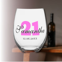Bubblegum Geburtstagsnummer | Black 3D Name Date