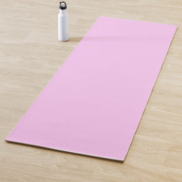 Bubblegum Pink Pastel Solid Farbe auf beiden Seite Yogamatte