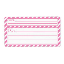 Bubblegum Rosa Streifen