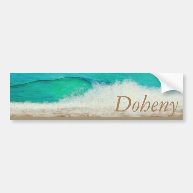 Bubblepazifische Autoaufkleber, DOHENY Autoaufkleber (Vorne)